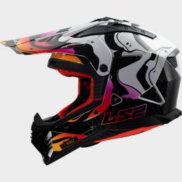 CASCO LS2 MX708 FAST II WASH BIANCO XL