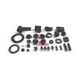 KIT COMPLETO GOMMINI PIAGGIO VESPA PX 125 150 PIPETTA CANDELA PEDALE FRENO CLACSON