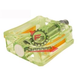 PEDALI FULL TRASPARENTE VERDE (CP)