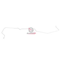 129744 TUBO APE CAR 220 P2 P3 VESPA CAR ORIGINALE PIAGGIO