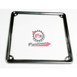 554.0062123 CORNICE TARGA VESPA CROMATA FERRO