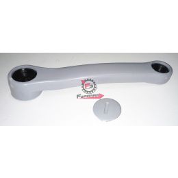 653.421579050 PEDIVELLA SX 20 QUADRA 150 MM GRIGIA