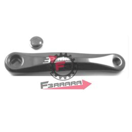 653.421579101 PEDIVELLA SX MTB ALLUMINIO NERA