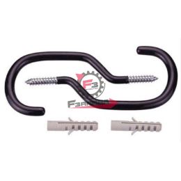 653.567040010 COPPIA GANCI PORTACICLO A PARETE