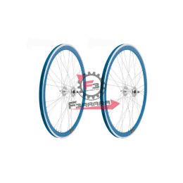 653.40706BSSK RUOTE FIXED 700X28 BLU (CP)