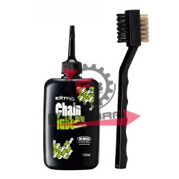 653.567010290 KIT SPAZZOLA+LUBRIFICANTE 120ML KMC