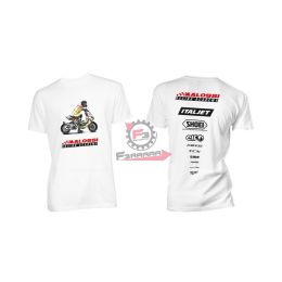 MAGLIETTA T-SHIRT ACADEMY BIANCA (M) MALOSSI