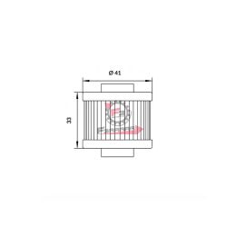 FILTRO OLIO HF185 - COF085 HOKIO